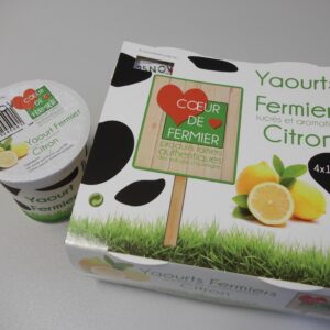 Yaourt citron Banson par 4