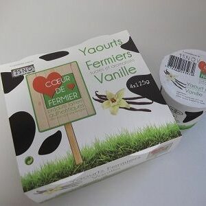 Yaourts vanille Banson par 4