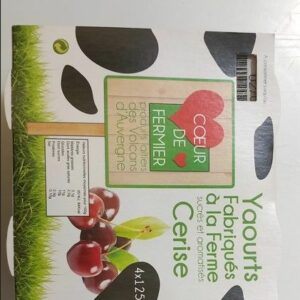 Yaourts cerise Banson par 4