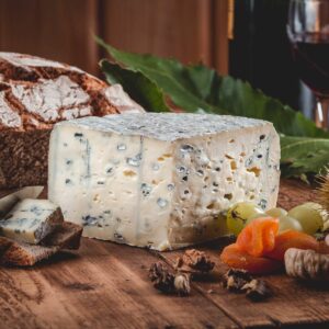 Tome de Laqueuille au bleu - vue alternative