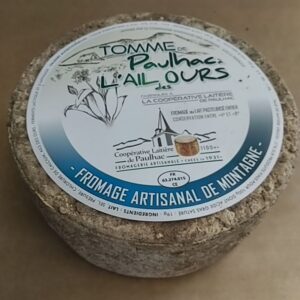 Tomme à l'ail des ours