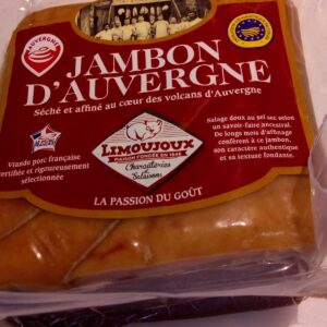 1/6 ème de jambon d'Auvergne IGP (env 850g)