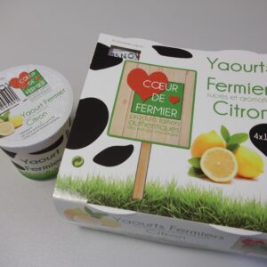 Yaourt citron Banson par 4