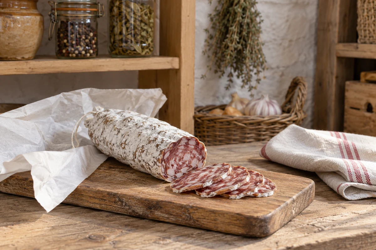 Suggestion de présentation : Comment conserver un saucisson sec ?