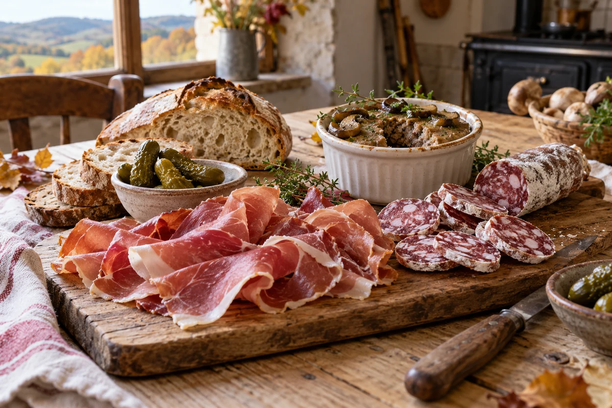 Suggestion de présentation : Comment composer un plateau de charcuterie ?