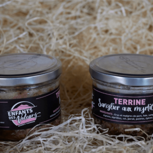 Terrine de sanglier aux myrtilles